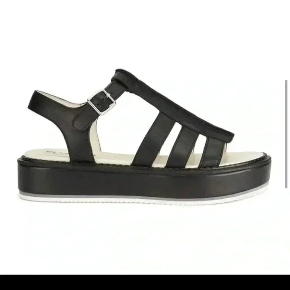 Jill Sandal navy flat form sandal - Picture 8 of 8